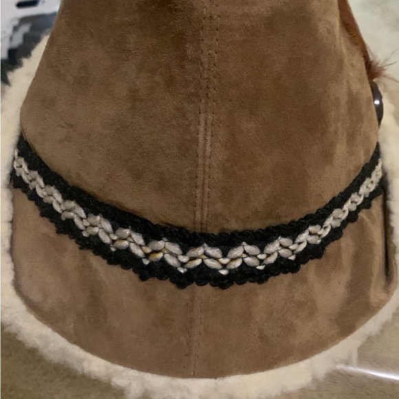 Vintage genuine suede hat was kept as a collection - Picture 9 of 10